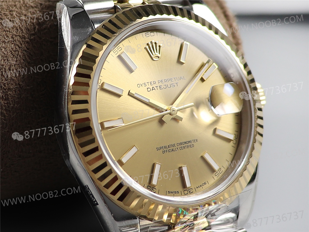 AR Factory Rolex iki renkli Datejust 41 mm saat incelemesi — 7. fotoğraf