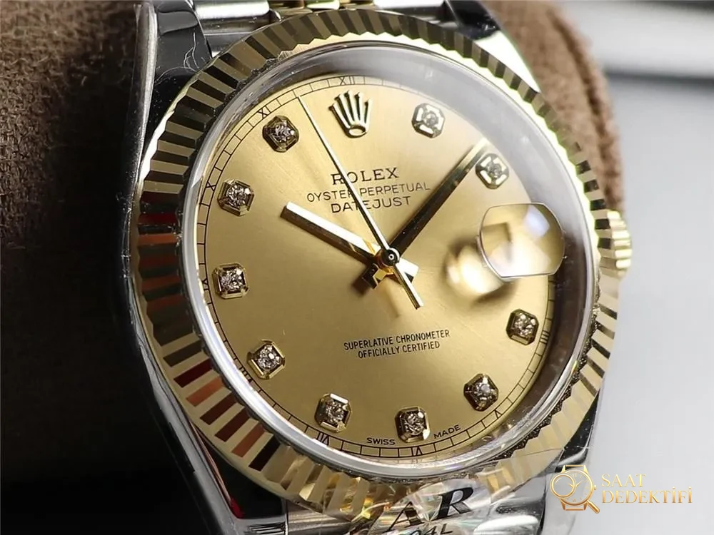 AR Factory Rolex iki renkli Datejust 41 mm saat incelemesi - Bilekte Duruş ve Kasa Orantısı