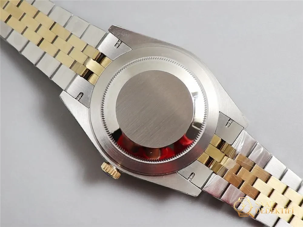 AR Factory Rolex iki renkli Datejust 41 mm saat incelemesi - Kasa Çeliği ve Polisaj Kalitesi