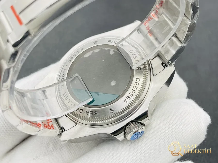 AR Factory Rolex Sea-Dweller Deepsea 116660 gradyan kadranlı Deepsea saat incelemesi - Makro Kadran ve İndeks İşçiliği