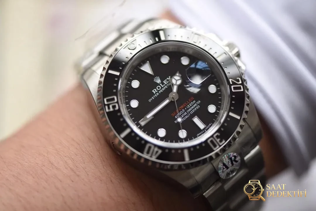 AR Factory Rolex Sea-Dweller Tek Kırmızı Yazılı V3 Versiyonu İlk Bakışta Yine Belli Olur mu? - Kadran İbreleri ve Saniye Akışı