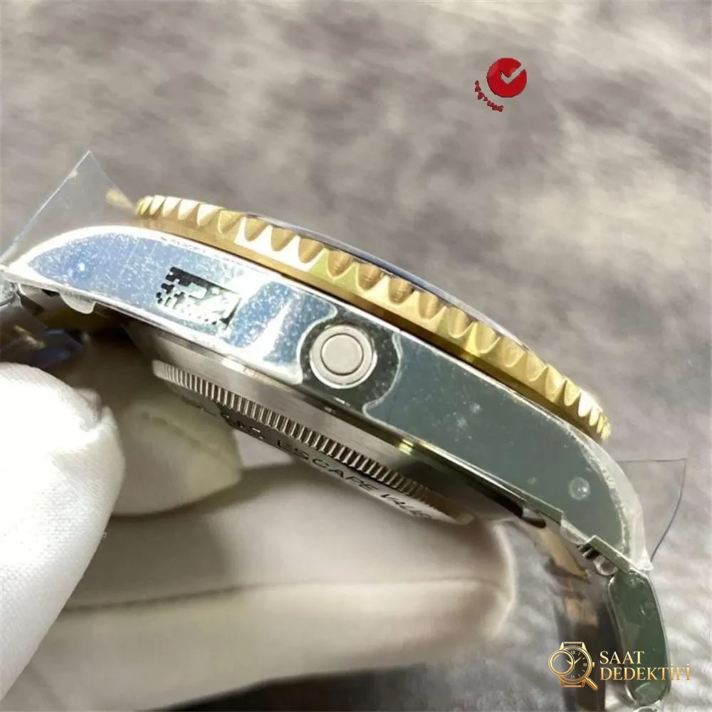 AR Factory Rolex tek altın Rüya Kral 126603 detaylı inceleme - Bilezik, Toka ve Klips Mekanizması