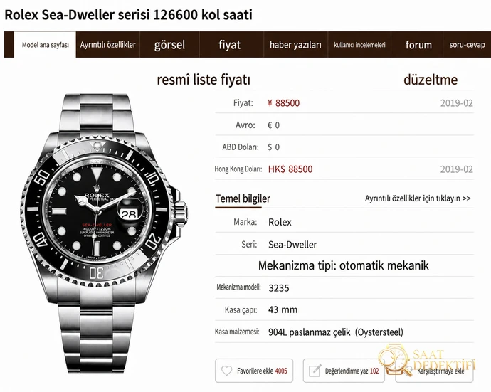 Rolex Submariner Replika Saat İncelemesi - Ön Görünüm ve Kasa Tasarımı