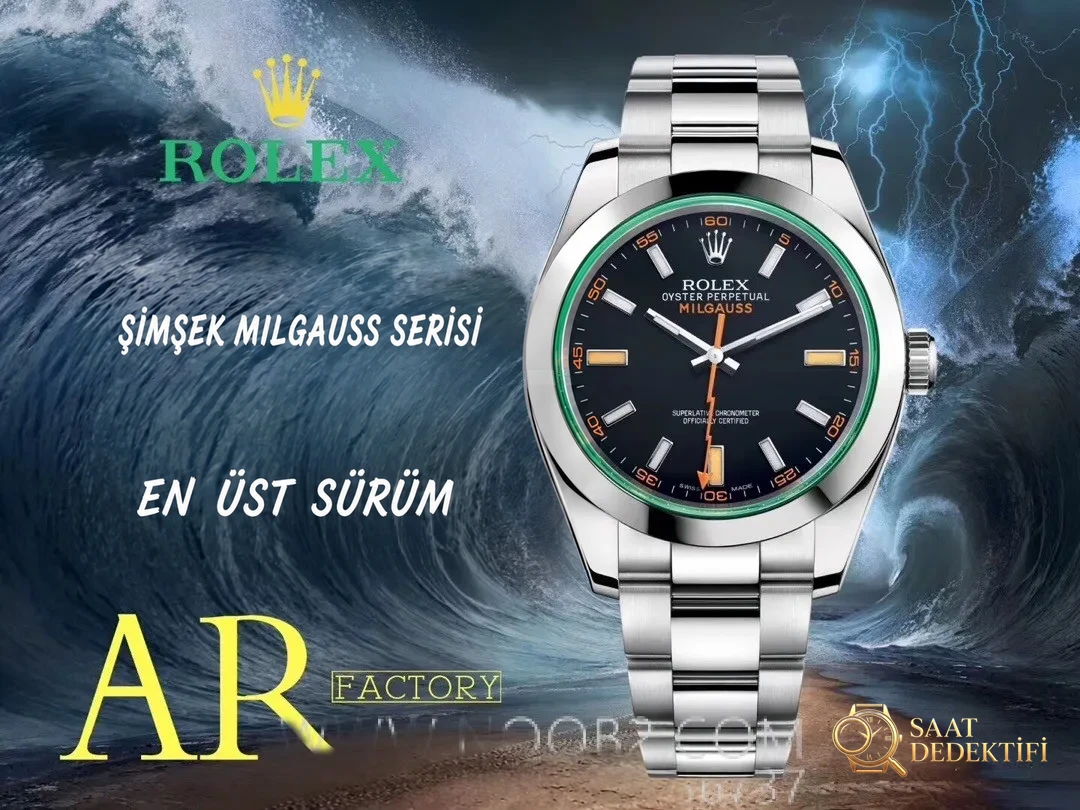 Rolex Milgauss M116400GV İncelemesi - Ön Görünüm ve Kasa Tasarımı