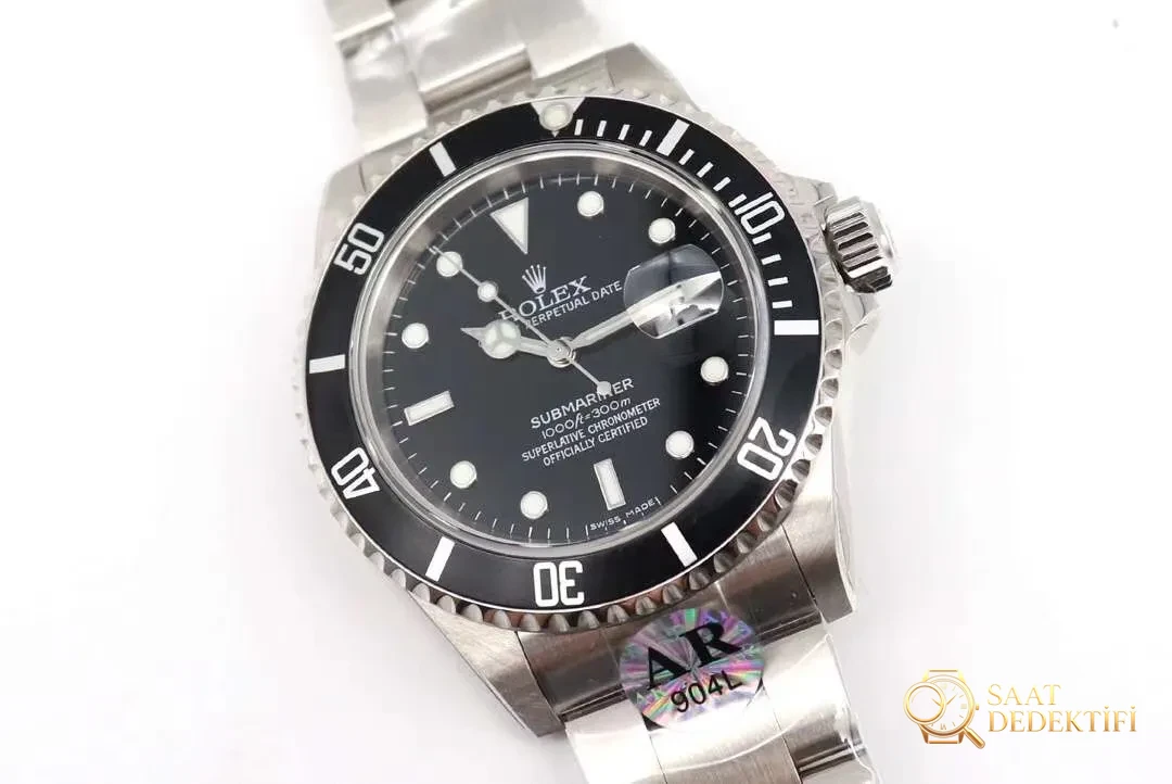 AR Factory Üretimi Vintage Submariner 16610 - Kadran Detayı ve Bezel İşçiliği