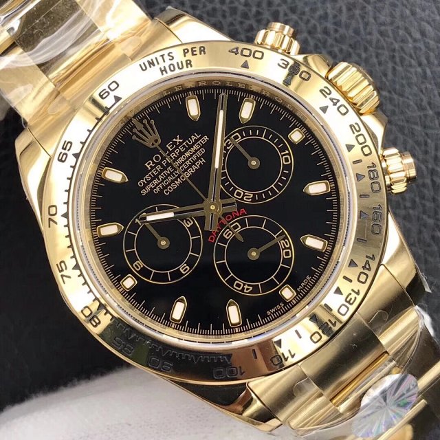 Replika Rolex Daytona 116508 Siyah Kadran