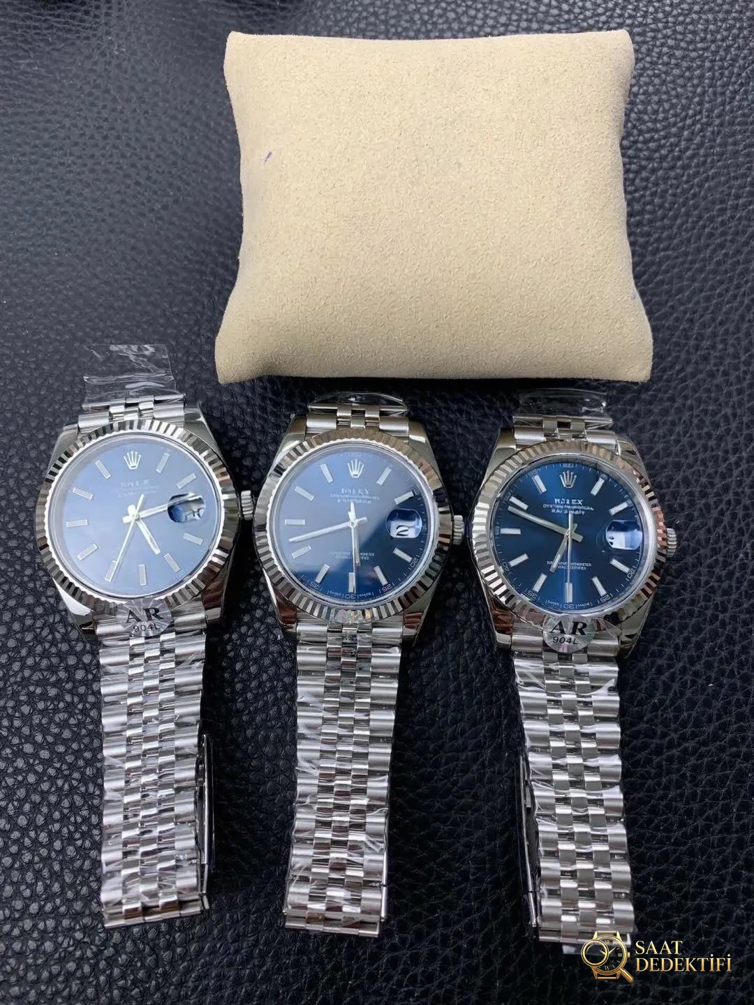 AR Factory V2 sürümü Rolex Datejust 36 mm 904 çelik dişli bezel replika saat incelemesi - Kasa Profili ve Kurma Kolu İncelemesi