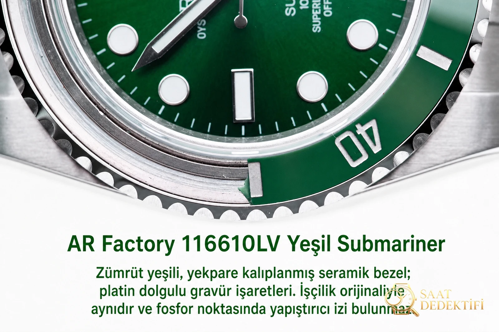 AR Rolex Su Hayaleti V3 Sürümünde Neler Güncellendi? - Makro Kadran ve İndeks İşçiliği
