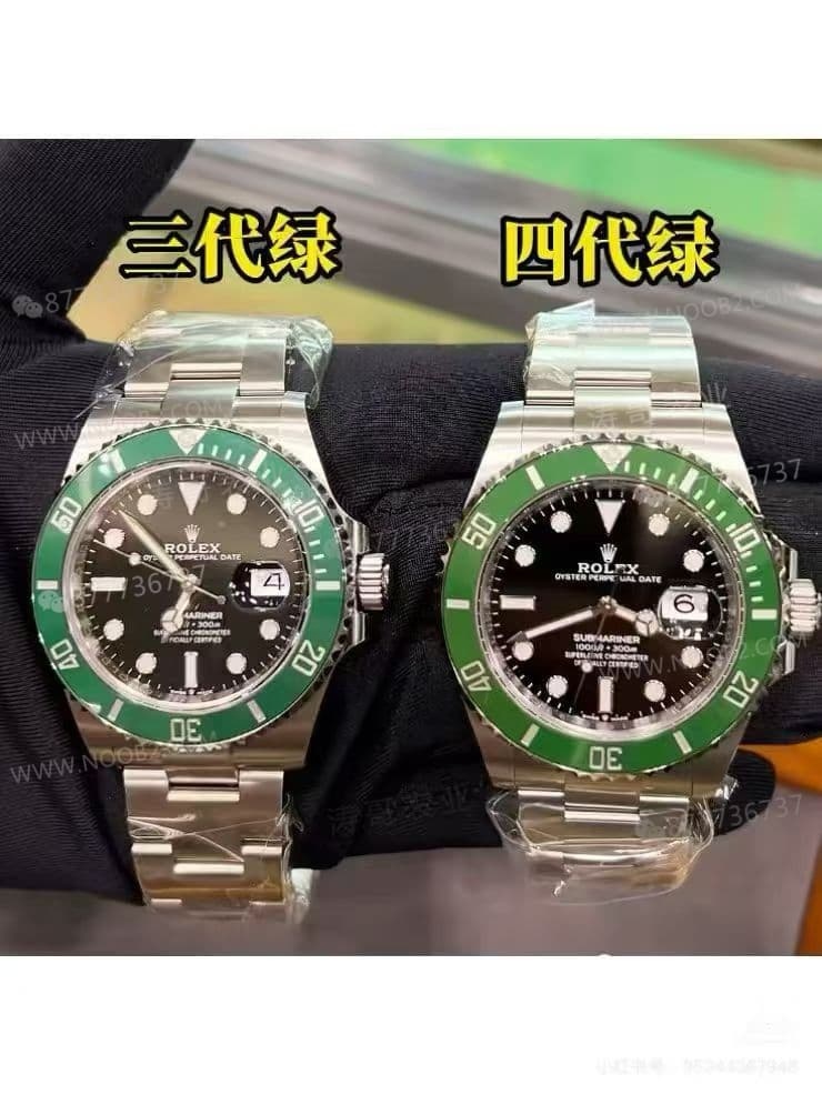 ARF Factory Rolex dördüncü nesil yeşil su hayaleti Dandong 3235 mekanizmalı, açık yeşil bezelli yeni model incelemesi — 2. fotoğraf