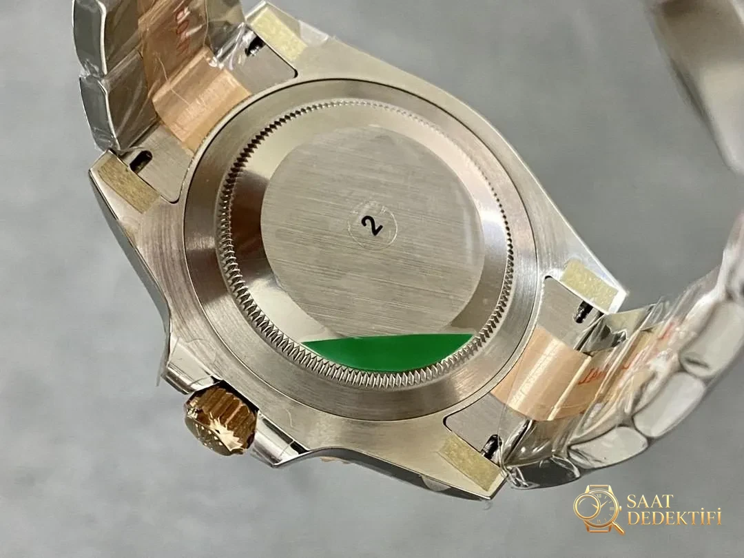 ARF Factory Rolex GMT İki Renkli Altın Root Beer Bezel Ağırlıklandırılmış Versiyon 176 Gram - Bilekte Duruş ve Kasa Orantısı