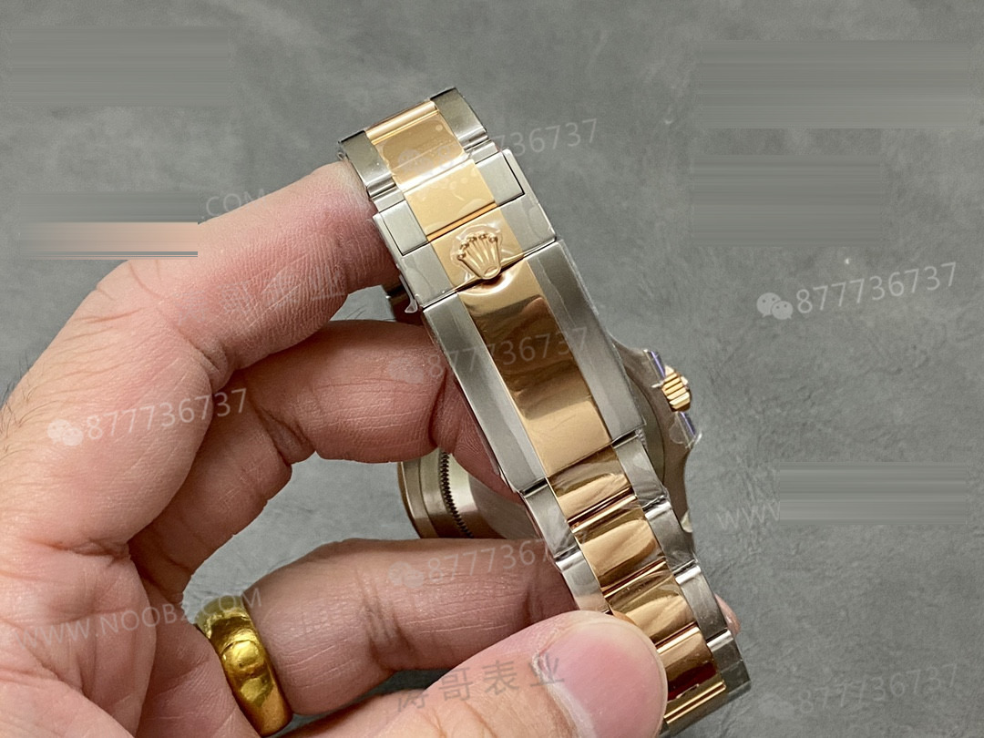 ARF Factory Rolex GMT İki Renkli Altın Root Beer Bezel Ağırlıklandırılmış Versiyon 176 Gram — 9. fotoğraf