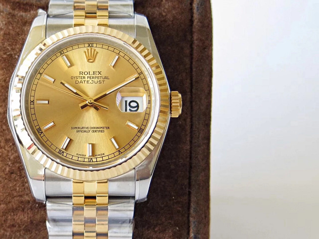 ARF İki Renk Rolex Datejust