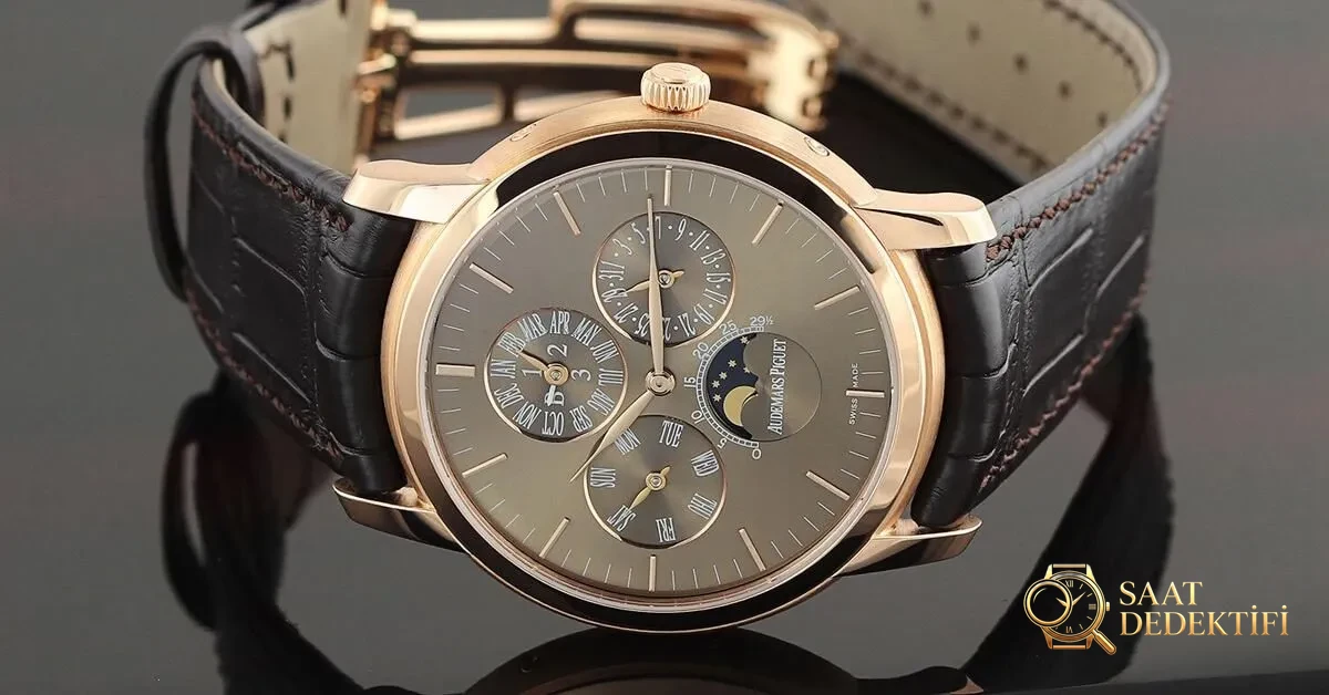 Audemars Piguet Jules Audemars Perpetual Calendar Case Dial