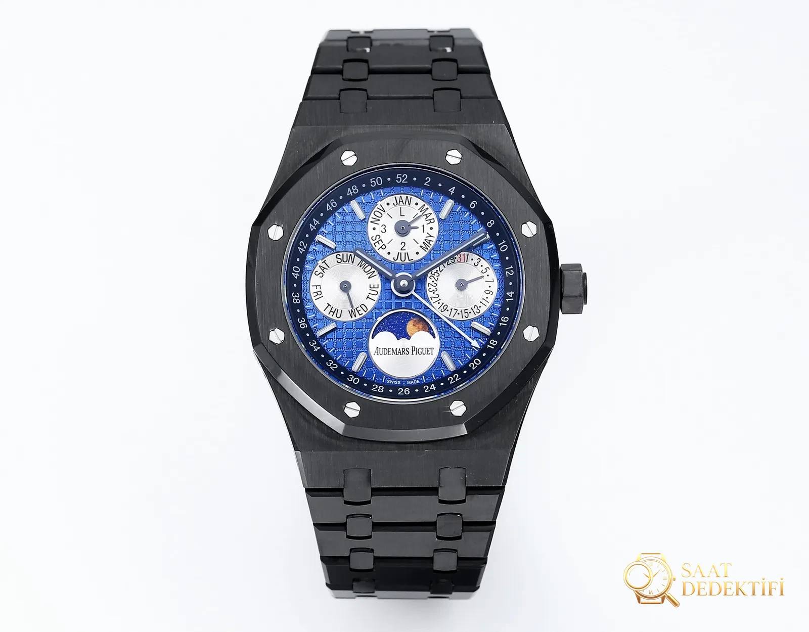 Audemars Piguet replikada yeni bir zirve: BBS Factory 2025 iddialı sunumuyla karşınızda — Royal Oak Perpetual Calendar V2 yükseltilmiş sürüm, replikanın zirvesini yeniden tanımlıyor! - Kasa Profili ve Kurma Kolu İncelemesi