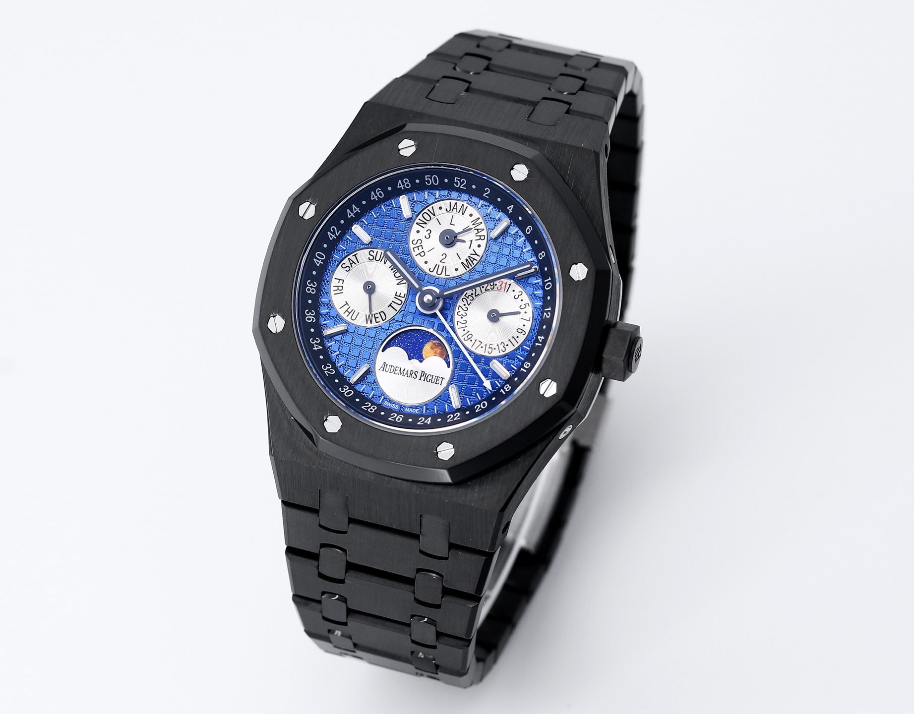 Audemars Piguet replikada yeni bir zirve: BBS Factory 2025 iddialı sunumuyla karşınızda — Royal Oak Perpetual Calendar V2 yükseltilmiş sürüm, replikanın zirvesini yeniden tanımlıyor! — 4. fotoğraf