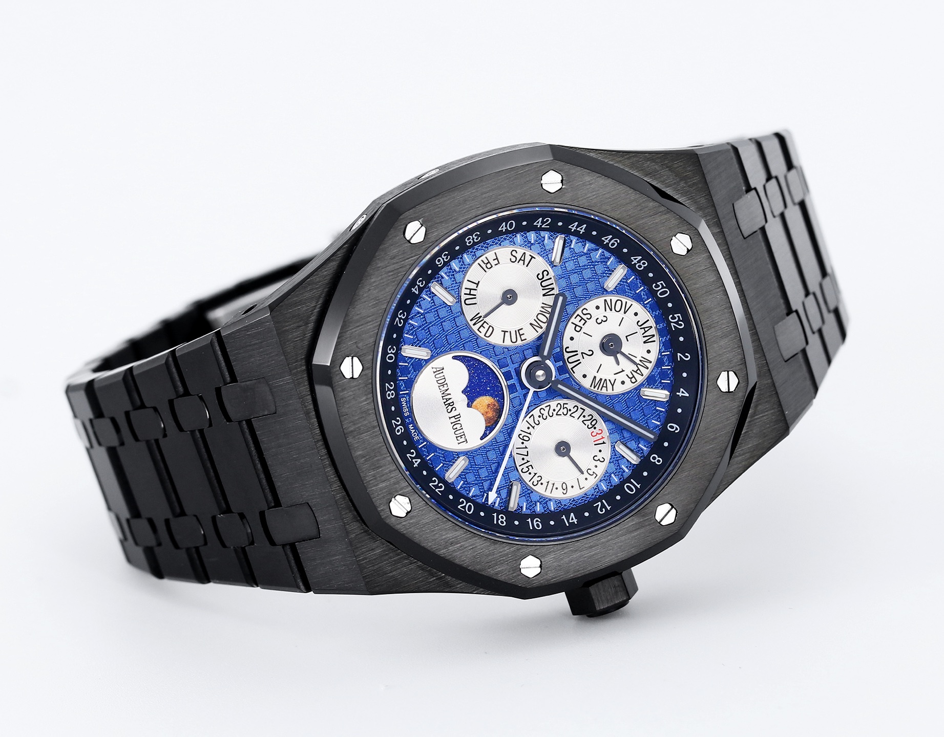 Audemars Piguet replikada yeni bir zirve: BBS Factory 2025 iddialı sunumuyla karşınızda — Royal Oak Perpetual Calendar V2 yükseltilmiş sürüm, replikanın zirvesini yeniden tanımlıyor! — 6. fotoğraf