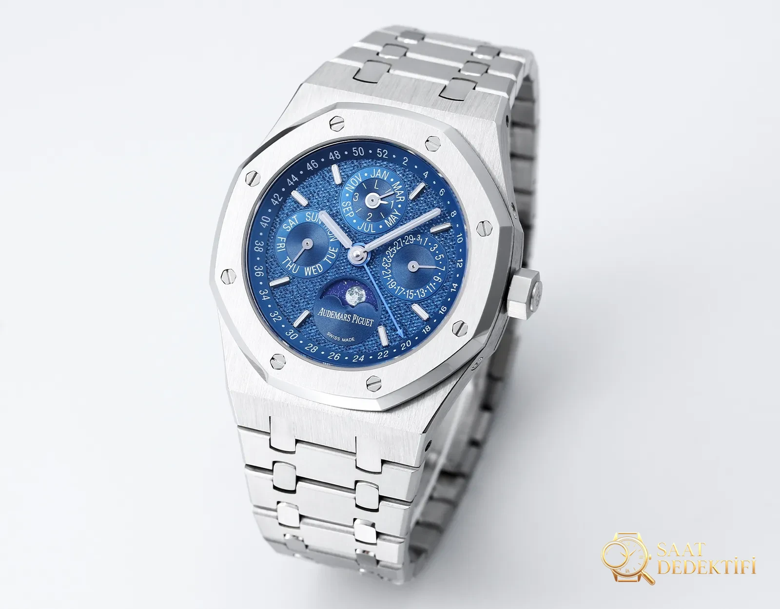 Audemars Piguet replikada yeni bir zirve: BBS Factory 2025 iddialı sunumuyla karşınızda — Royal Oak Perpetual Calendar V2 yükseltilmiş sürüm, replikanın zirvesini yeniden tanımlıyor! - Tepe Koruması ve Ayar Fonksiyonu