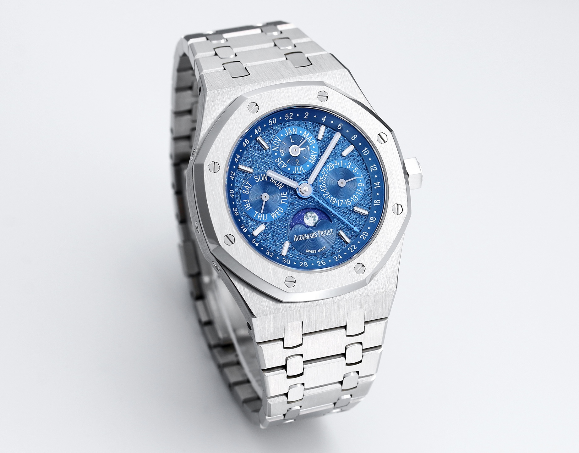 Audemars Piguet replikada yeni bir zirve: BBS Factory 2025 iddialı sunumuyla karşınızda — Royal Oak Perpetual Calendar V2 yükseltilmiş sürüm, replikanın zirvesini yeniden tanımlıyor! — 15. fotoğraf