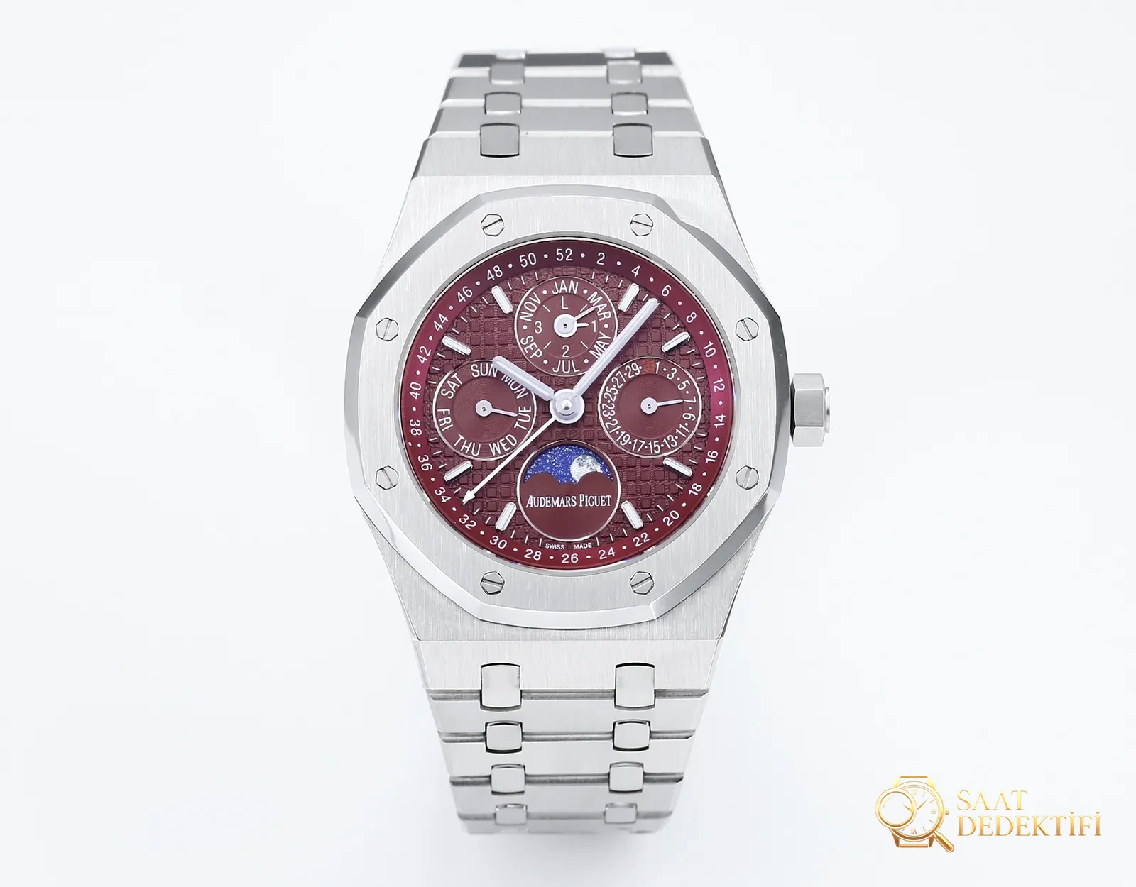 Audemars Piguet replikada yeni bir zirve: BBS Factory 2025 iddialı sunumuyla karşınızda — Royal Oak Perpetual Calendar V2 yükseltilmiş sürüm, replikanın zirvesini yeniden tanımlıyor! - Arka Kapak Gravür ve Seri Numarası