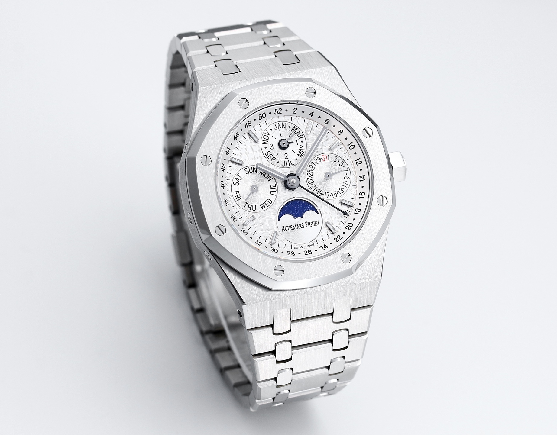 Audemars Piguet replikada yeni bir zirve: BBS Factory 2025 iddialı sunumuyla karşınızda — Royal Oak Perpetual Calendar V2 yükseltilmiş sürüm, replikanın zirvesini yeniden tanımlıyor! — 34. fotoğraf