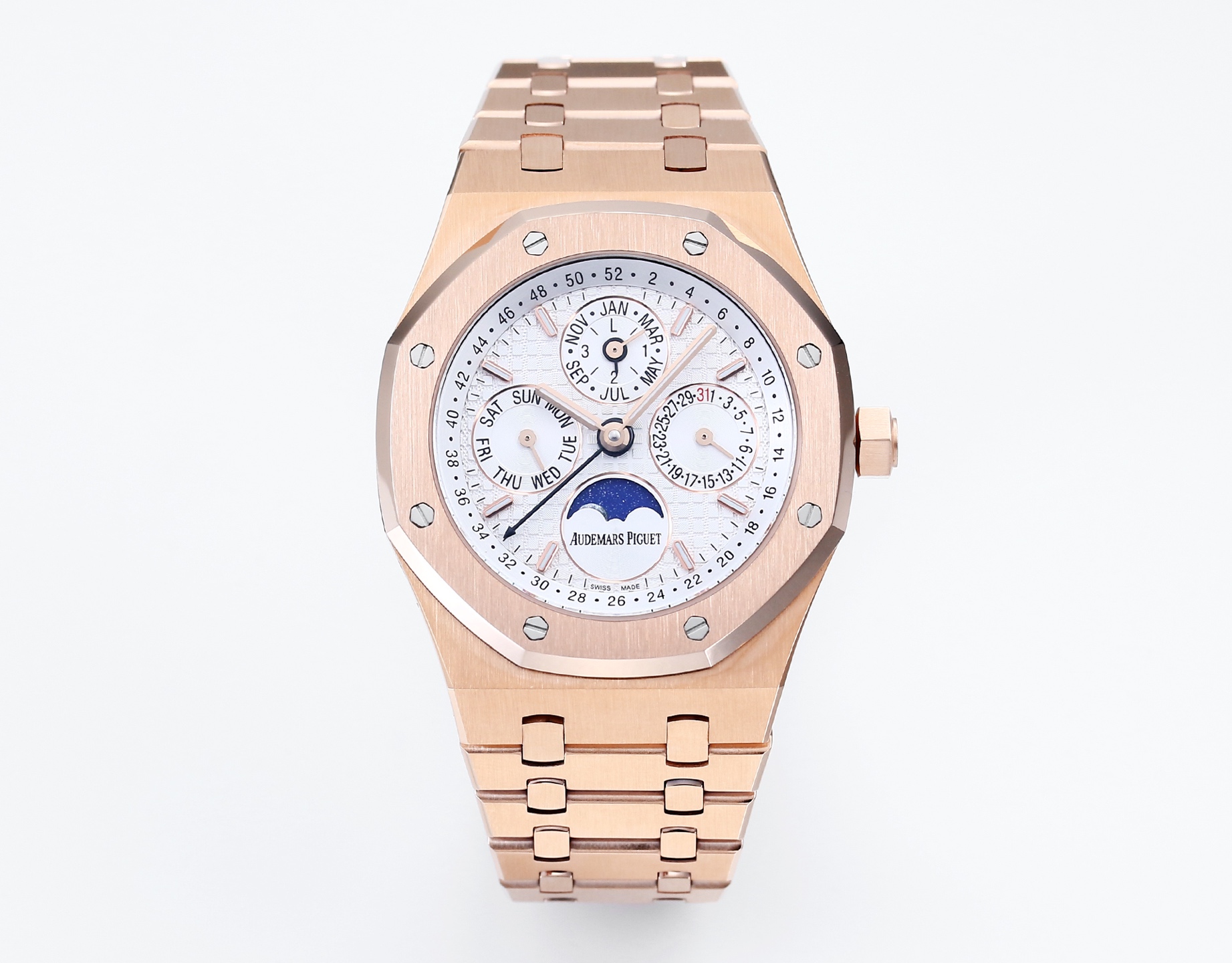 Audemars Piguet replikada yeni bir zirve: BBS Factory 2025 iddialı sunumuyla karşınızda — Royal Oak Perpetual Calendar V2 yükseltilmiş sürüm, replikanın zirvesini yeniden tanımlıyor! — 42. fotoğraf