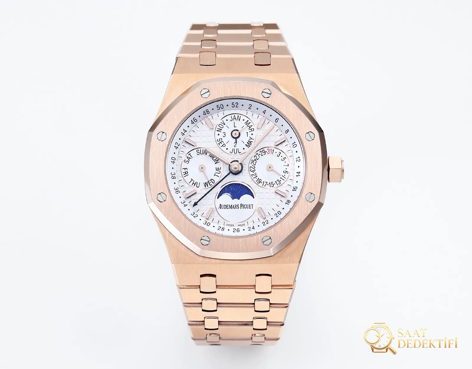 Audemars Piguet replikada yeni bir zirve: BBS Factory 2025 iddialı sunumuyla karşınızda — Royal Oak Perpetual Calendar V2 yükseltilmiş sürüm, replikanın zirvesini yeniden tanımlıyor! - Kadran Alt Kadranları ve İğne Senkronizasyonu
