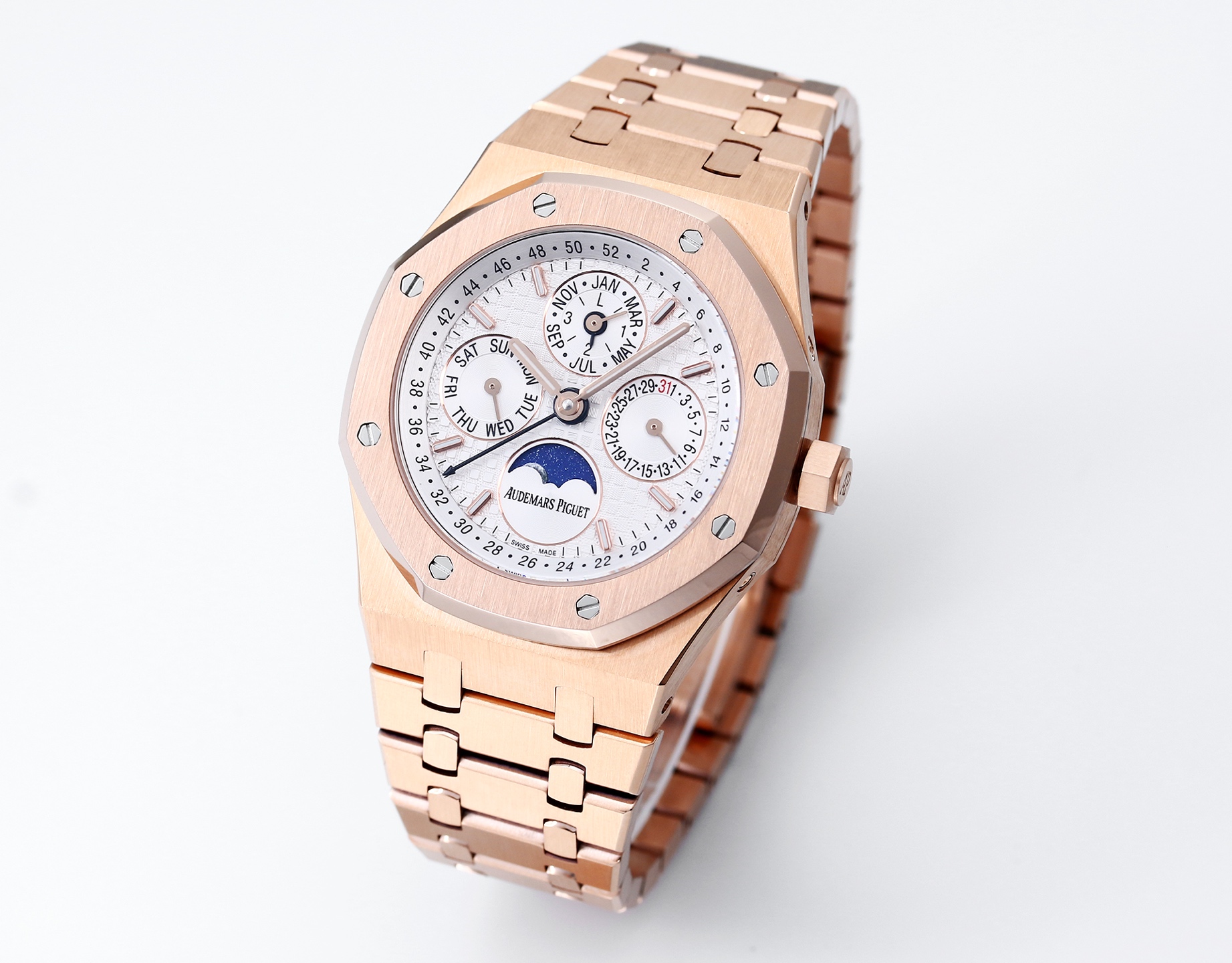 Audemars Piguet replikada yeni bir zirve: BBS Factory 2025 iddialı sunumuyla karşınızda — Royal Oak Perpetual Calendar V2 yükseltilmiş sürüm, replikanın zirvesini yeniden tanımlıyor! — 43. fotoğraf