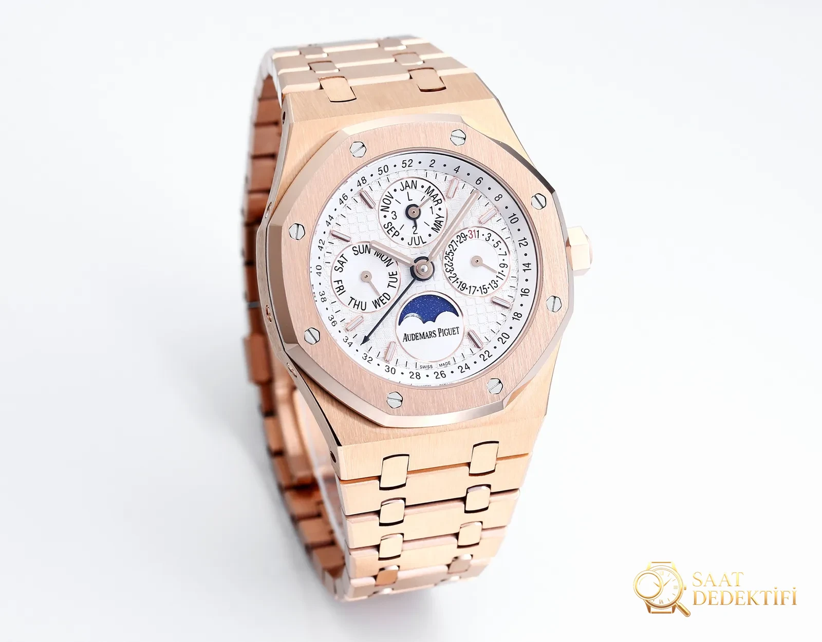 Audemars Piguet replikada yeni bir zirve: BBS Factory 2025 iddialı sunumuyla karşınızda — Royal Oak Perpetual Calendar V2 yükseltilmiş sürüm, replikanın zirvesini yeniden tanımlıyor! - Bezel Rakam Oyukları Platin Dolgusu