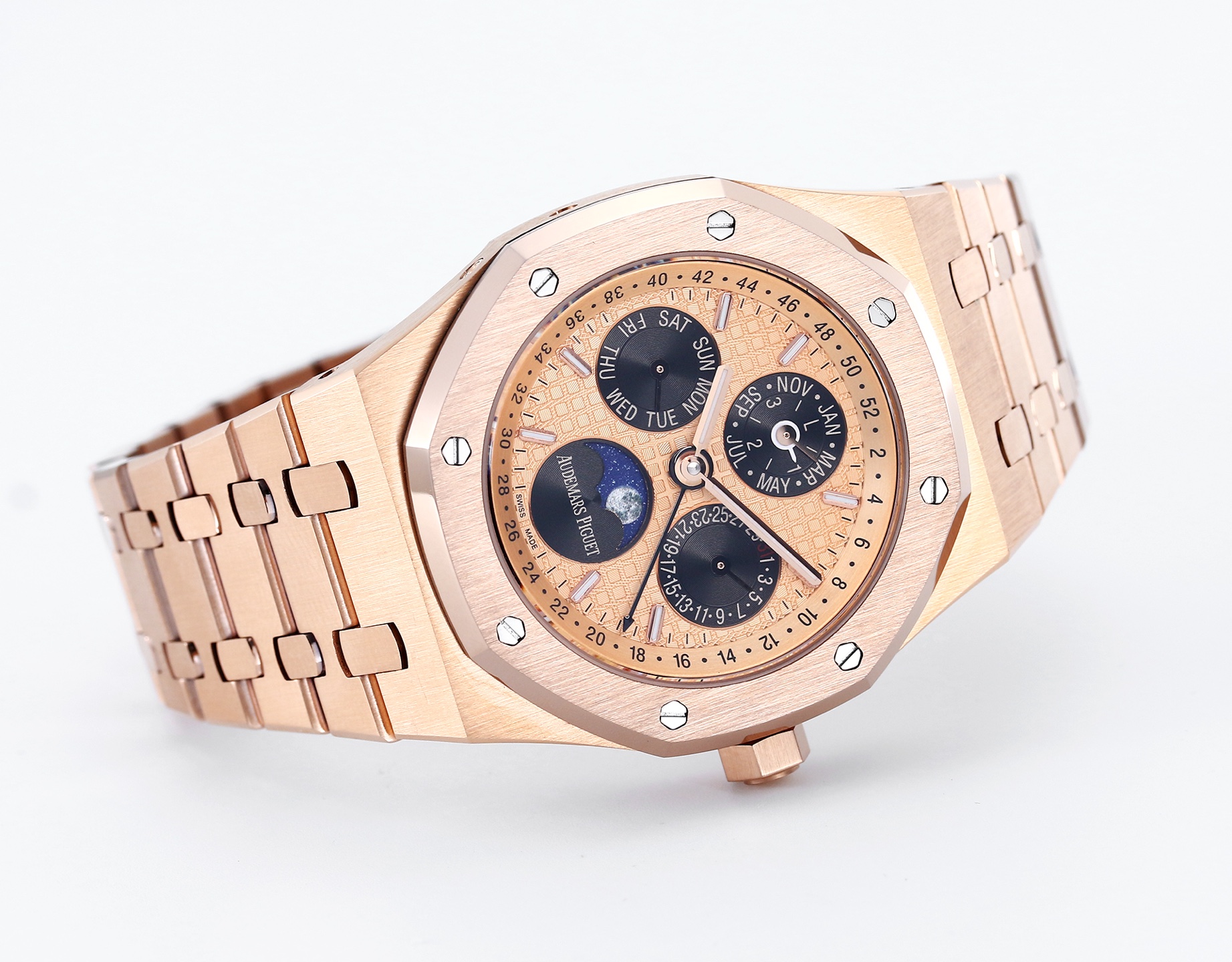 Audemars Piguet replikada yeni bir zirve: BBS Factory 2025 iddialı sunumuyla karşınızda — Royal Oak Perpetual Calendar V2 yükseltilmiş sürüm, replikanın zirvesini yeniden tanımlıyor! — 56. fotoğraf