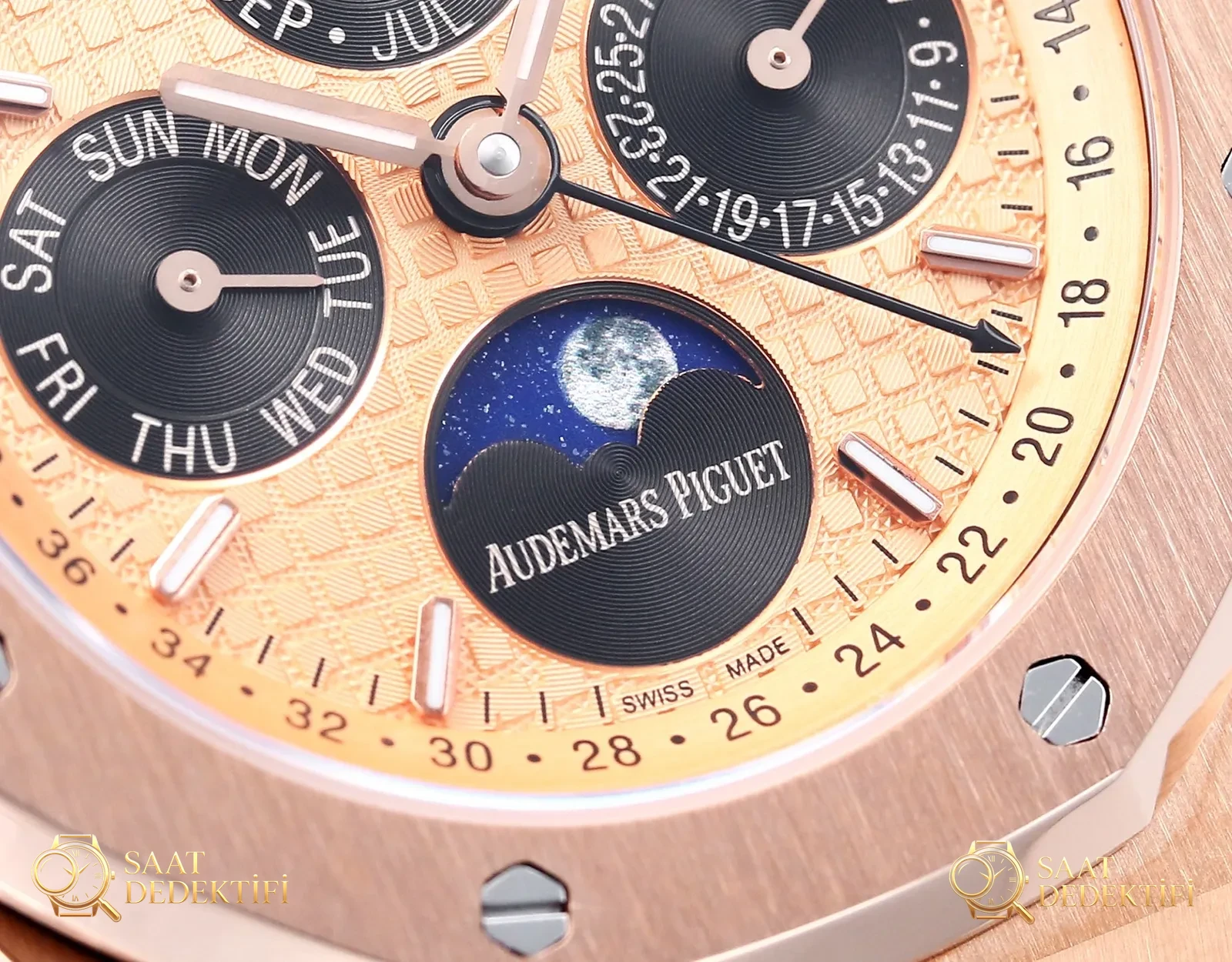 Audemars Piguet replikada yeni bir zirve: BBS Factory 2025 iddialı sunumuyla karşınızda — Royal Oak Perpetual Calendar V2 yükseltilmiş sürüm, replikanın zirvesini yeniden tanımlıyor! - Fosfor ve Super-LumiNova Gece Görünümü