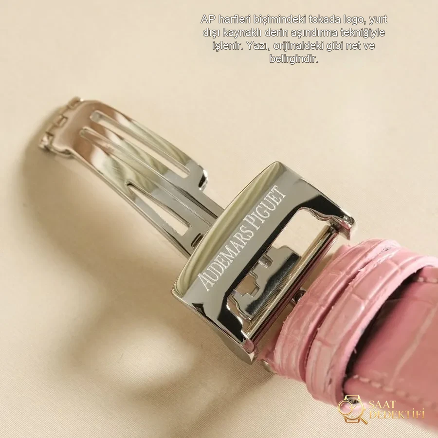 Audemars Piguet Royal Oak Ref. 67601 kuvars kadın saati (Pembe) - Tanrıçanıza