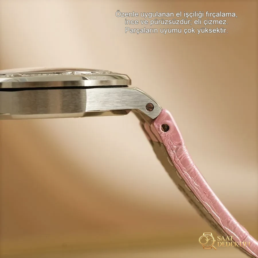 Audemars Piguet Royal Oak Ref. 67601 kuvars kadın saati (Pembe) - Tanrıçanıza