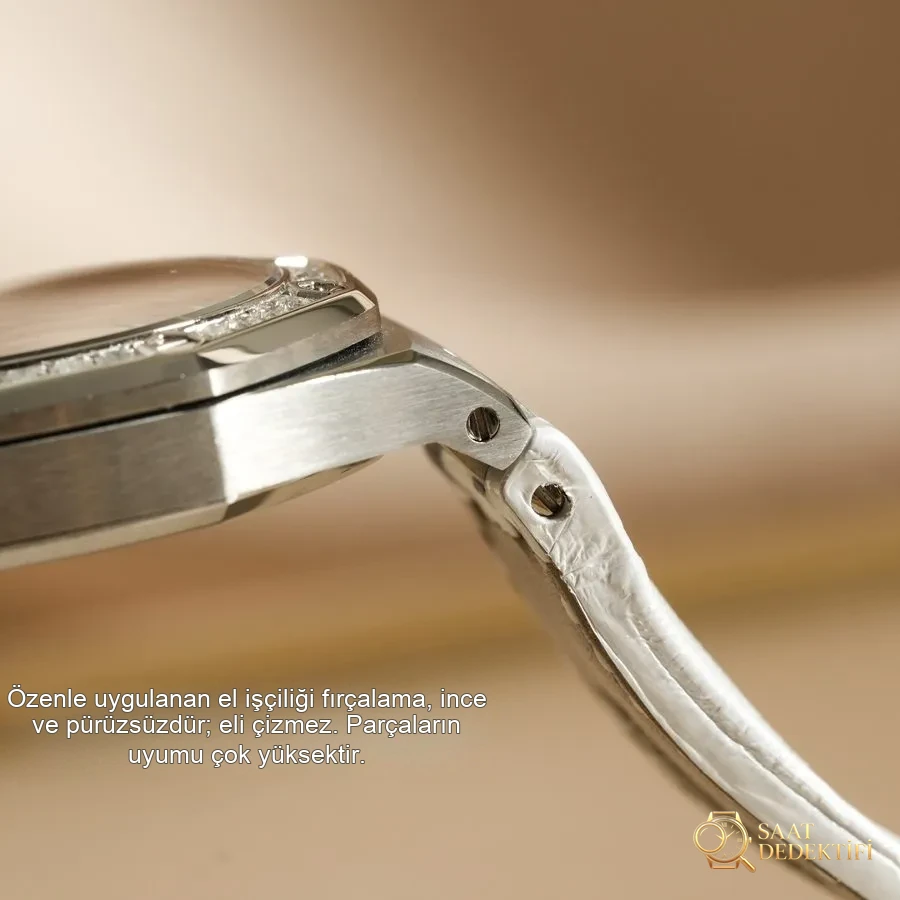 Audemars Piguet Royal Oak serisi model 67601 kuvars saat (beyaz) - tanrıçanıza 