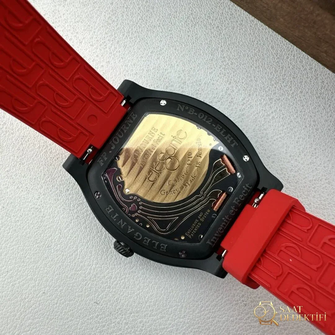 AV Factory F.P. Journe Élégante Calibre 1210 Arka Kapak ve Mekanizma