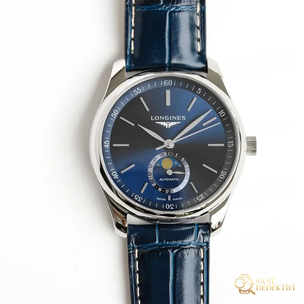 Ayda bir tam tur: GF Factory Longines Master Collection Ay Evreli 40 mm üzerine sohbet - Kasa Çeliği ve Polisaj Kalitesi