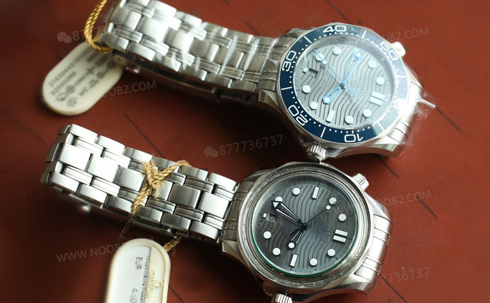 Ayrıntılı inceleme: VS Factory Omega Seamaster 300 replika 8800 mekanizması, çift T darbe emici ve orijinalden farkları — 1. fotoğraf