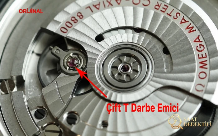 Ayrıntılı inceleme: VS Factory Omega Seamaster 300 replika 8800 mekanizması, çift T darbe emici ve orijinalden farkları - Toka İçi Mikro Ayar Mekanizması