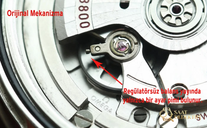 Ayrıntılı inceleme: VS Factory Omega Seamaster 300 replika 8800 mekanizması, çift T darbe emici ve orijinalden farkları - Kadran İbreleri ve Saniye Akışı