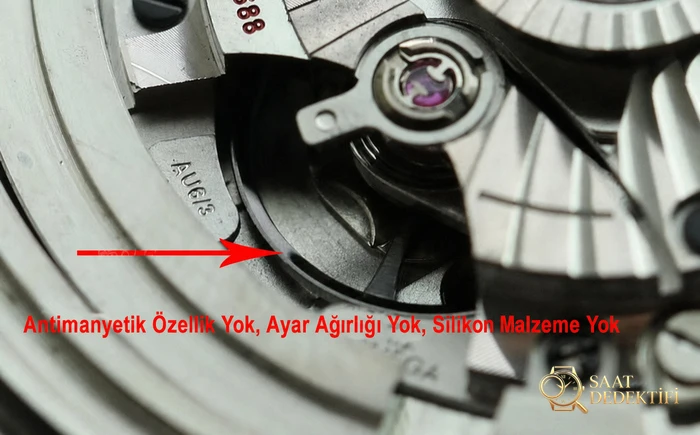 Ayrıntılı inceleme: VS Factory Omega Seamaster 300 replika 8800 mekanizması, çift T darbe emici ve orijinalden farkları - Bezel İçi Rehaut Gravürü ve Hizalaması