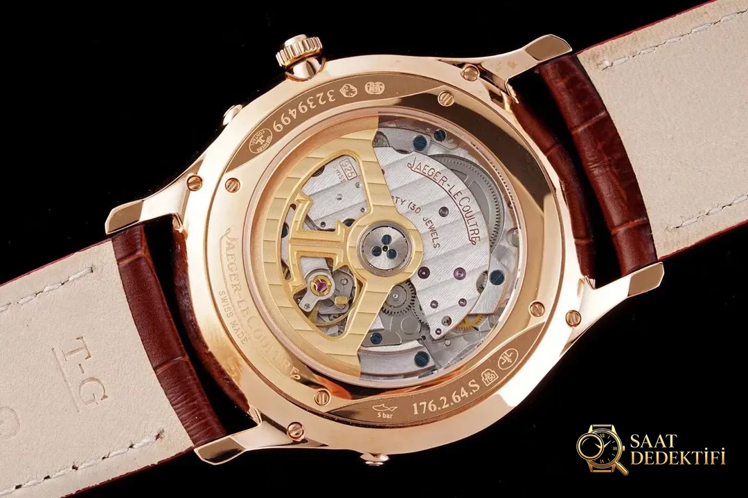 AZ Factory Jaeger-LeCoultre fasi lunari Master q1362520 quadrante bianco oro rosa - Misura del polso e proporzioni della cassa