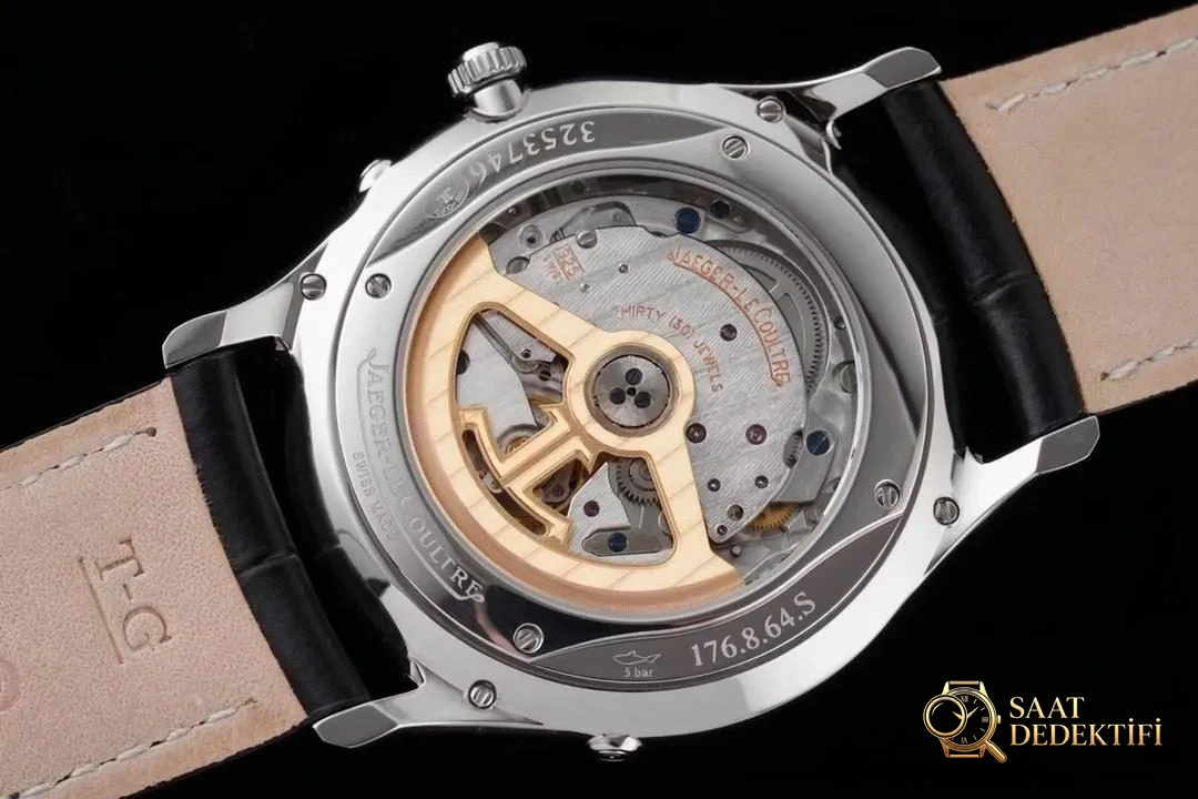 AZ Factory Jaeger-LeCoultre Ay Evreli Master q1368470 Siyah Kadran - Bilekte Duruş ve Kasa Orantısı