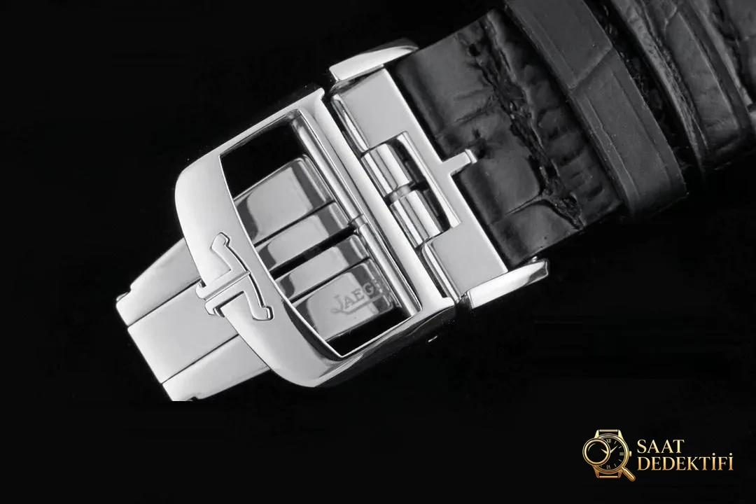AZ Factory Jaeger-LeCoultre Ay Evreli Master q1368470 Siyah Kadran - Fosfor ve Super-LumiNova Gece Görünümü