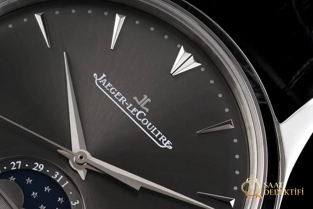 AZ Factory Jaeger-LeCoultre Master 1363540, graues Zifferblatt mit Mondanzeige – Rückseite und Details zum Uhrwerk