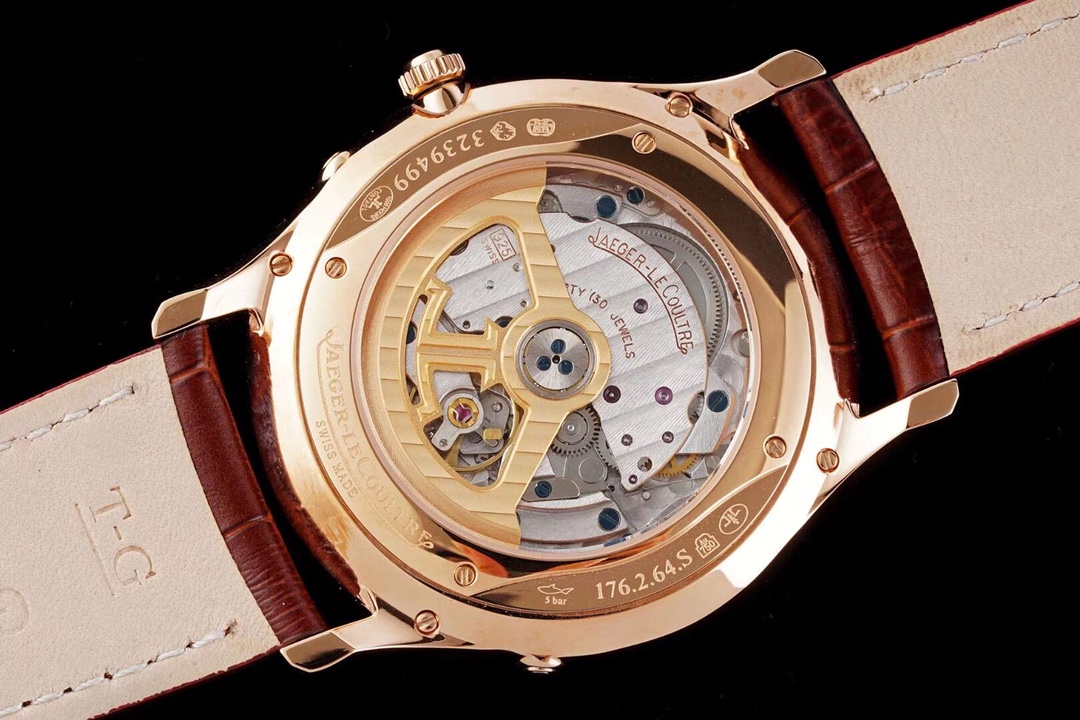 AZ Factory Jaeger-LeCoultre Master Moon Phase 136255J rose gold gri kadran — 8. fotoğraf