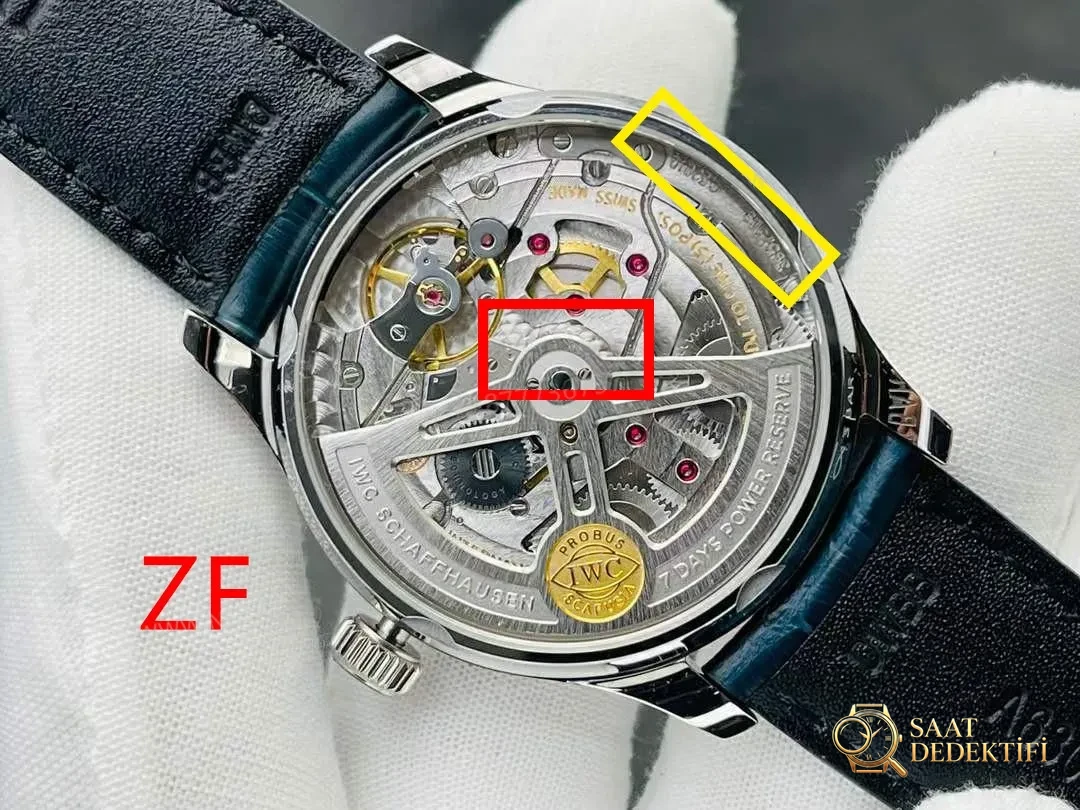 AZ Factory, YL Factory ve ZF Factory Portugieser 7 nasıl ayırt edilir? - Kadran Detayı ve Bezel İşçiliği