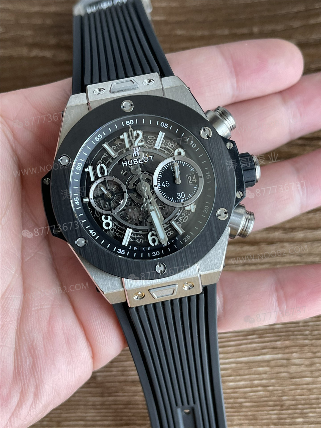 BBF Factory Hublot Big Bang 441 serisinde hangi noktalar geliştirildi? — 6. fotoğraf