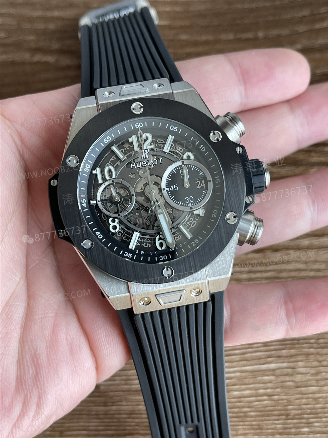 BBF Factory Hublot Big Bang 441 serisinde hangi noktalar geliştirildi? — 8. fotoğraf