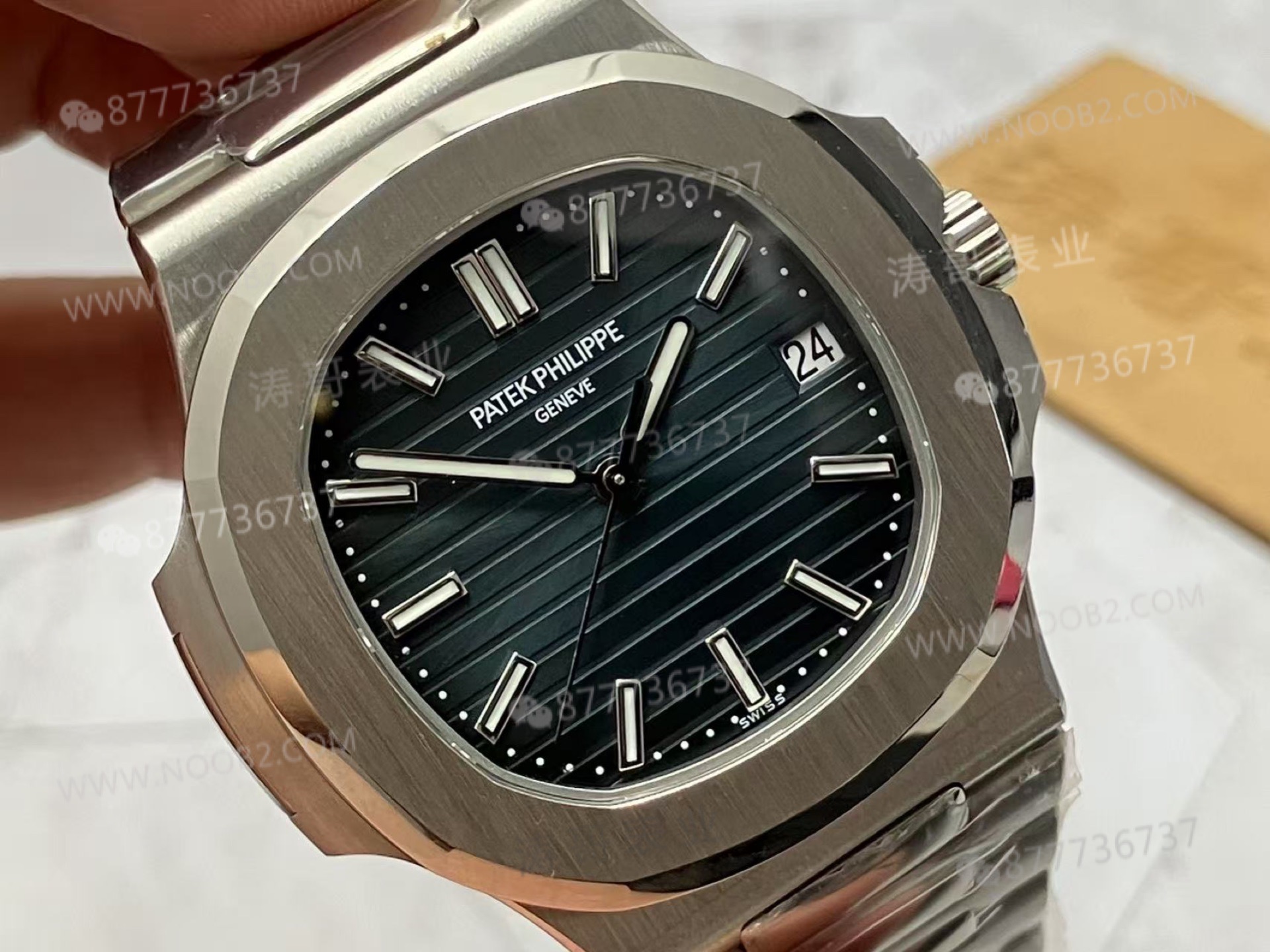 BBF Factory tam revizyon Nautilus 5711, 3K Factory fabrikasını gölgede bırakır mı? İşçilik nasıl? — 3. fotoğraf