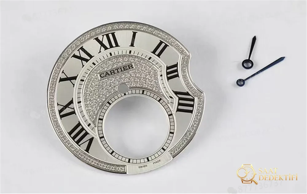 BBR Cartier Ballon Bleu Tourbillon 39 mm Kadın HPI00716 - Arka Kapak ve Mekanizma Detayı