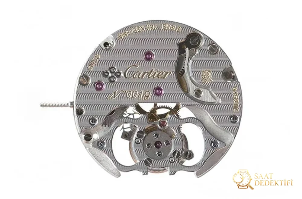BBR Cartier Ballon Bleu Tourbillon 39 mm Kadın HPI00716 - Makro Kadran ve İndeks İşçiliği
